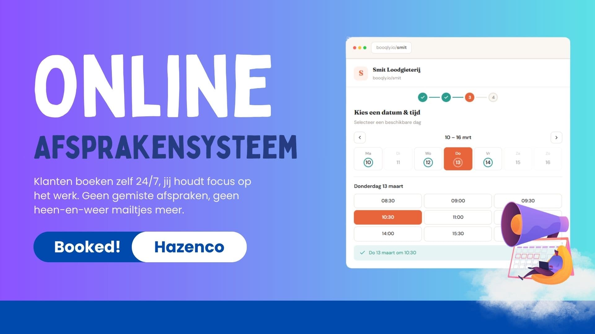 Online Afsprakensysteem, hero