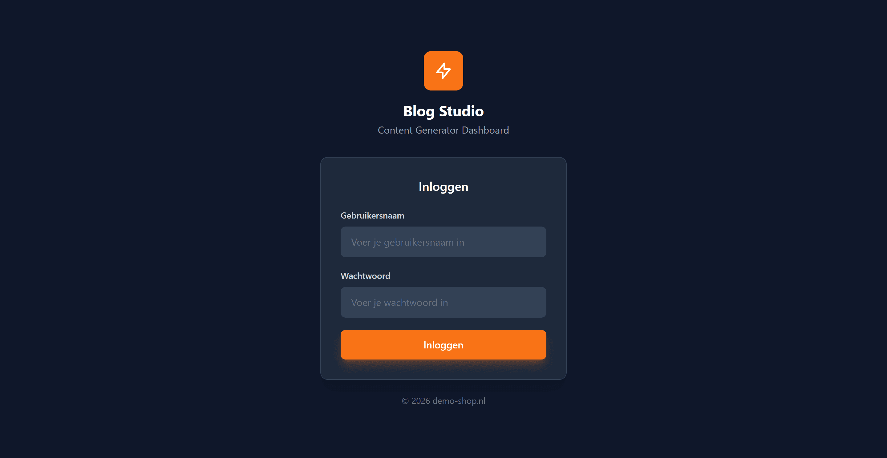 Hazenco Blog Tool, screenshot 1