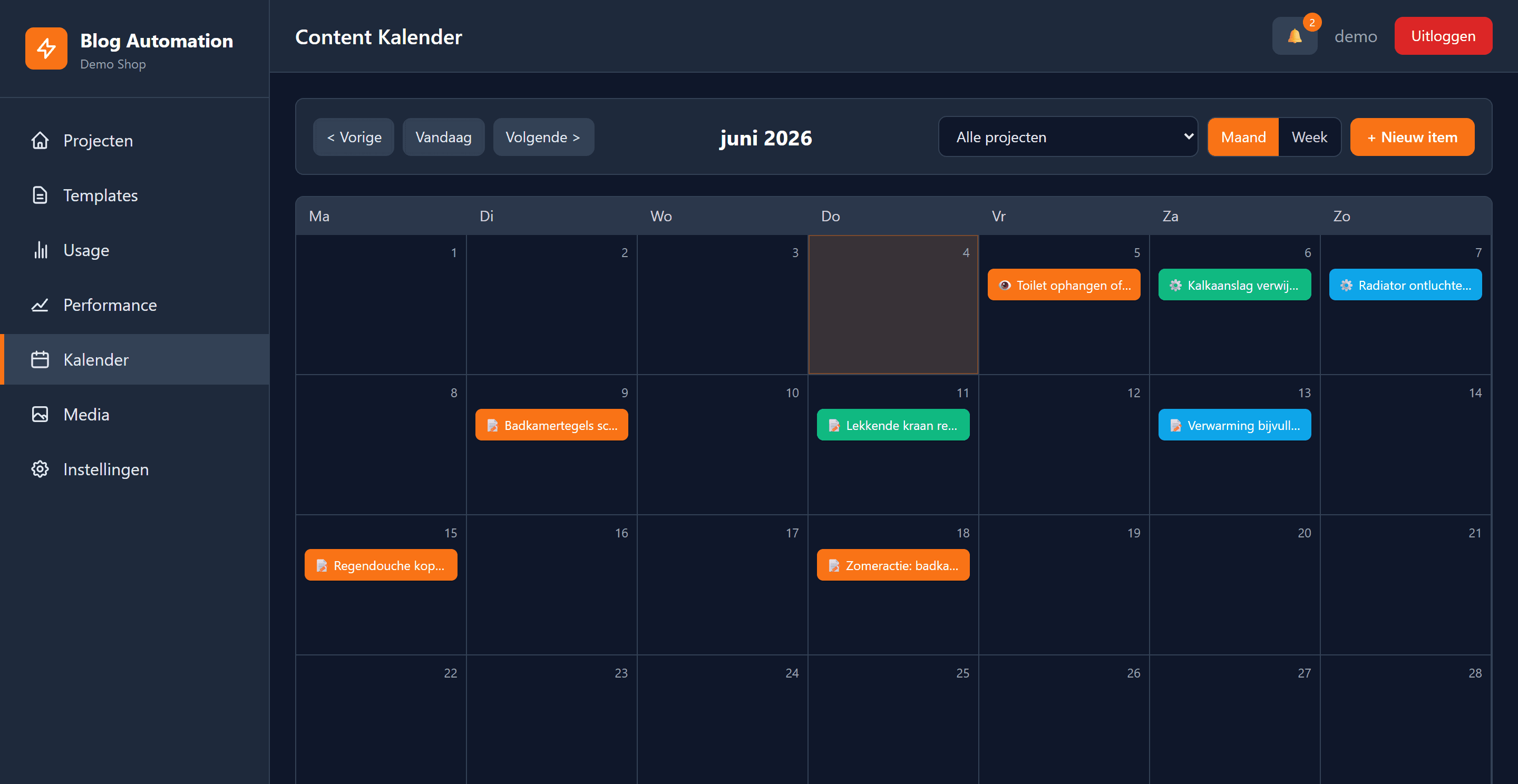 Hazenco Blog Tool, screenshot 9