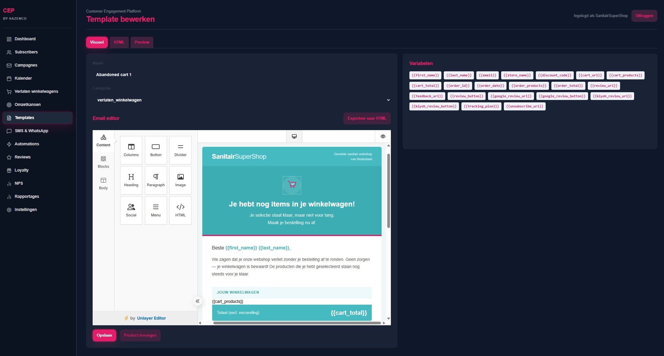 Customer Engagement Platform, screenshot 11