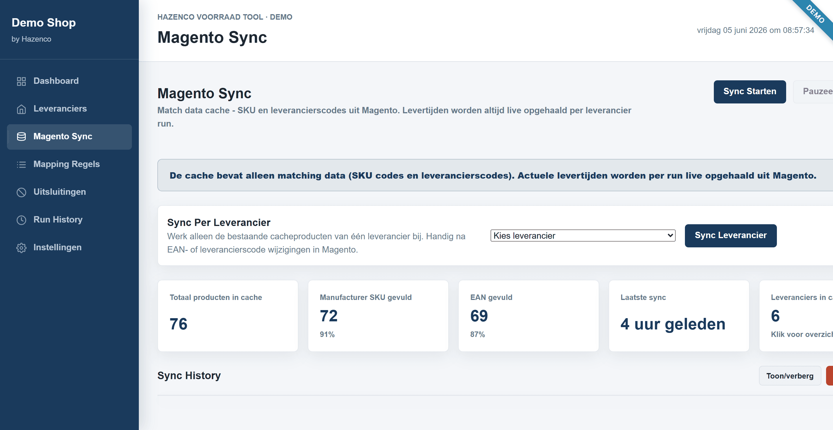 Complete Voorraadkoppeling en Beheer, screenshot 4