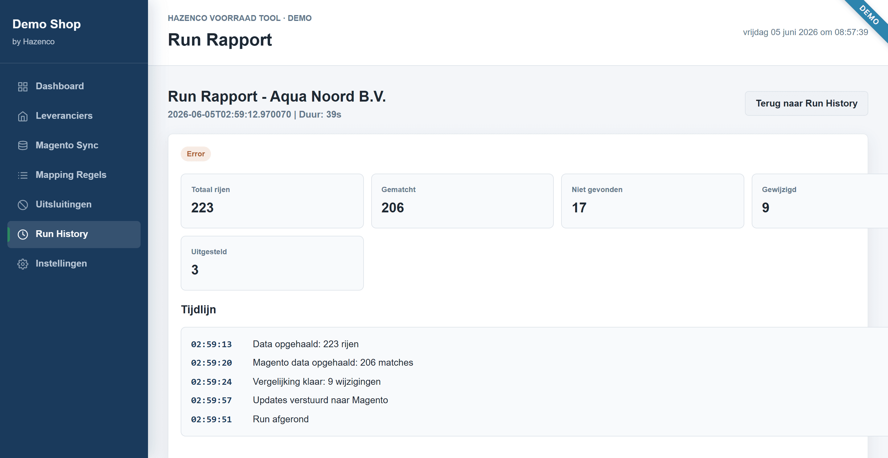 Complete Voorraadkoppeling en Beheer, screenshot 6